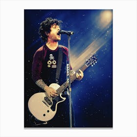 Superstars Of Billie Joe Armstrong Playing At Rock Im Park In 2013 Canvas Print