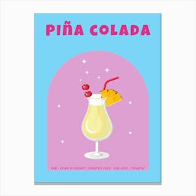 Pina Colada Canvas Print