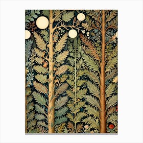 William Morris Print Flora And Fauna Canvas Print