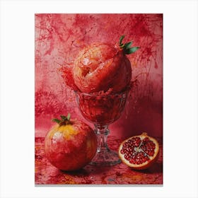 Pomegranate 4 Canvas Print