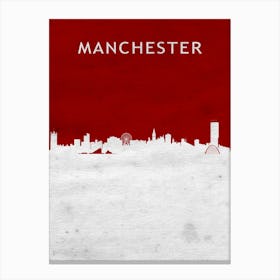 Manchester England Canvas Print
