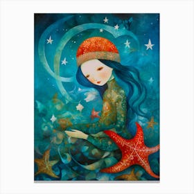 Mermaid 5 Canvas Print