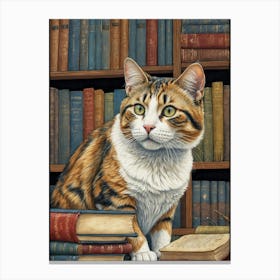 Calico Cat Canvas Print