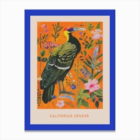 Spring Birds Poster California Condor 3 Canvas Print