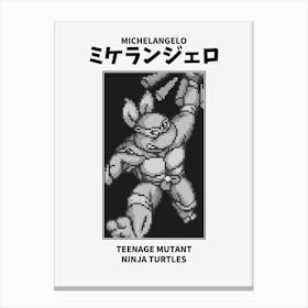Teenage Mutant Ninja Turtles Michelangelo Canvas Print