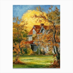 Autumn House 2 Canvas Print