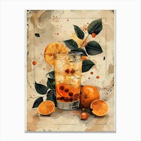 Aperol Spritz Art Print 384 Canvas Print