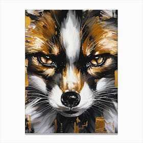 Fox Art 5 Canvas Print