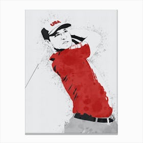 Xander Schauffele Canvas Print