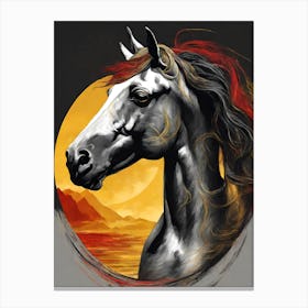 Horse Of The Sun Canvas Print