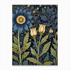 William Morris Flower Canvas Print