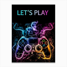 Let's Play 1 Canvas Print