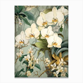 Orchids Wallpaper 1 Canvas Print
