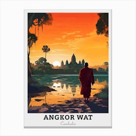 Angkor Wat Travel Canvas Print