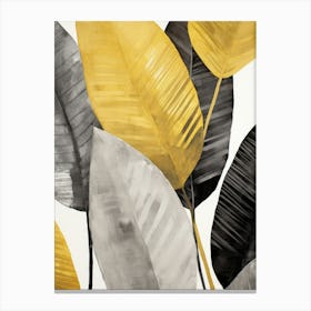 Yellow Leaves Canvas Art Canvas Print