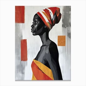 African Woman, Africa 1 Canvas Print