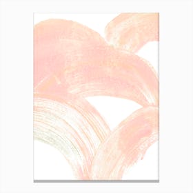 Pink Swipe Canvas Print