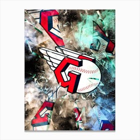 Cleveland Guardians Baseball Poster Canvas Print