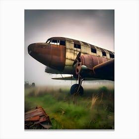 Abandoned Plane 7 Canvas Print