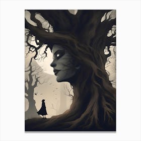 Meeting the Tree Goddess Canvas Print