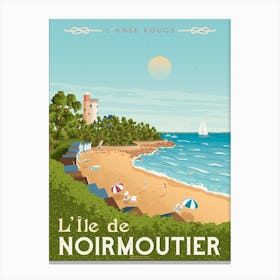 Noirmoutier France Canvas Print