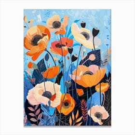 Poppies 40 Canvas Print