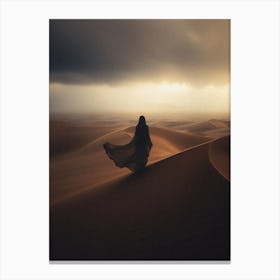 Desert Woman Canvas Print
