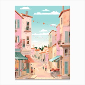 Pula Croatia 2 Illustration Canvas Print