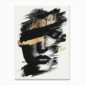 Gold And Black Canvas Print 11 Canvas Print