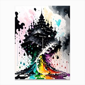 Castle In The Sky Canvas Print