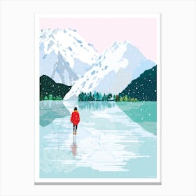 Le Glacier Canvas Print