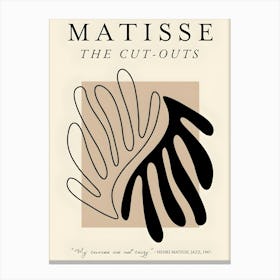 Matisse The Cut Outs Canvas Print