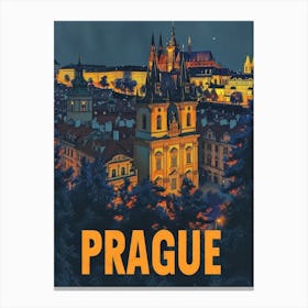 Praque Traveling Canvas Print