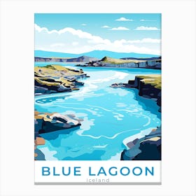Iceland Blue Lagoon Travel Canvas Print