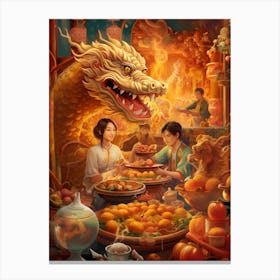 Chinese New Year Celebration 1 Canvas Print