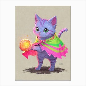 Kitty Cat 6 Canvas Print