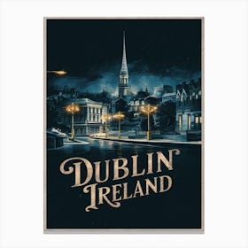 Dublin Ireland Canvas Print