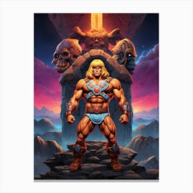 He -Man Master Of The Universe Canvas Print