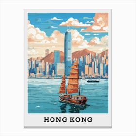 Hong Kong City Travel Canvas Print