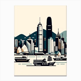 Hong Kong Canvas Print