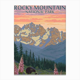 Rocky Mountain National Park 2 Canvas Print