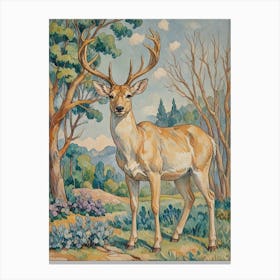 Deer no1 Canvas Print