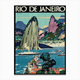 Rio De Janeiro, Brazil 1 Canvas Print