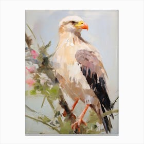 Bird Painting Crested Caracara 4 Canvas Print