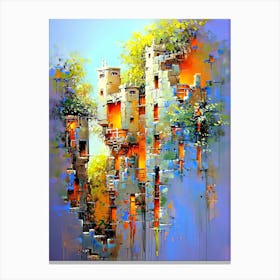 City In The Sky Canvas Print