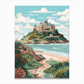 St Michaels Mount Cornwall England Canvas Print