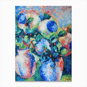 Pepino Vases Classic Fruit Canvas Print