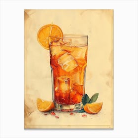 Iced Tea 10 Canvas Print