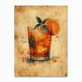 Aperol Spritz Art Print 156 Canvas Print