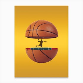 Basket Ball Canvas Print